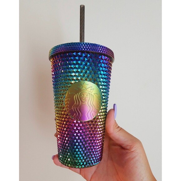 Starbucks oil slick tumbler grande size Bundle of 2 - Picture 3 of 3